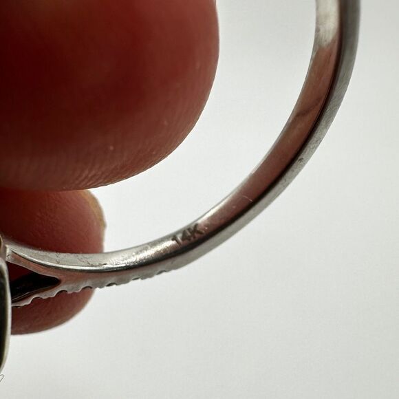 NWT 2.77ct genuine ruby with double halo diamonds in 14k white gold ring! - Picture 10 of 15